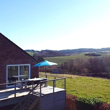 Huis Met Zonneterras, Tuin En Panoramisch Uitzicht Wellin Exterior foto